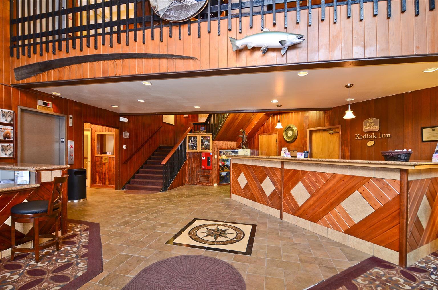Best Western Kodiak Inn & Convention Center Интерьер фото